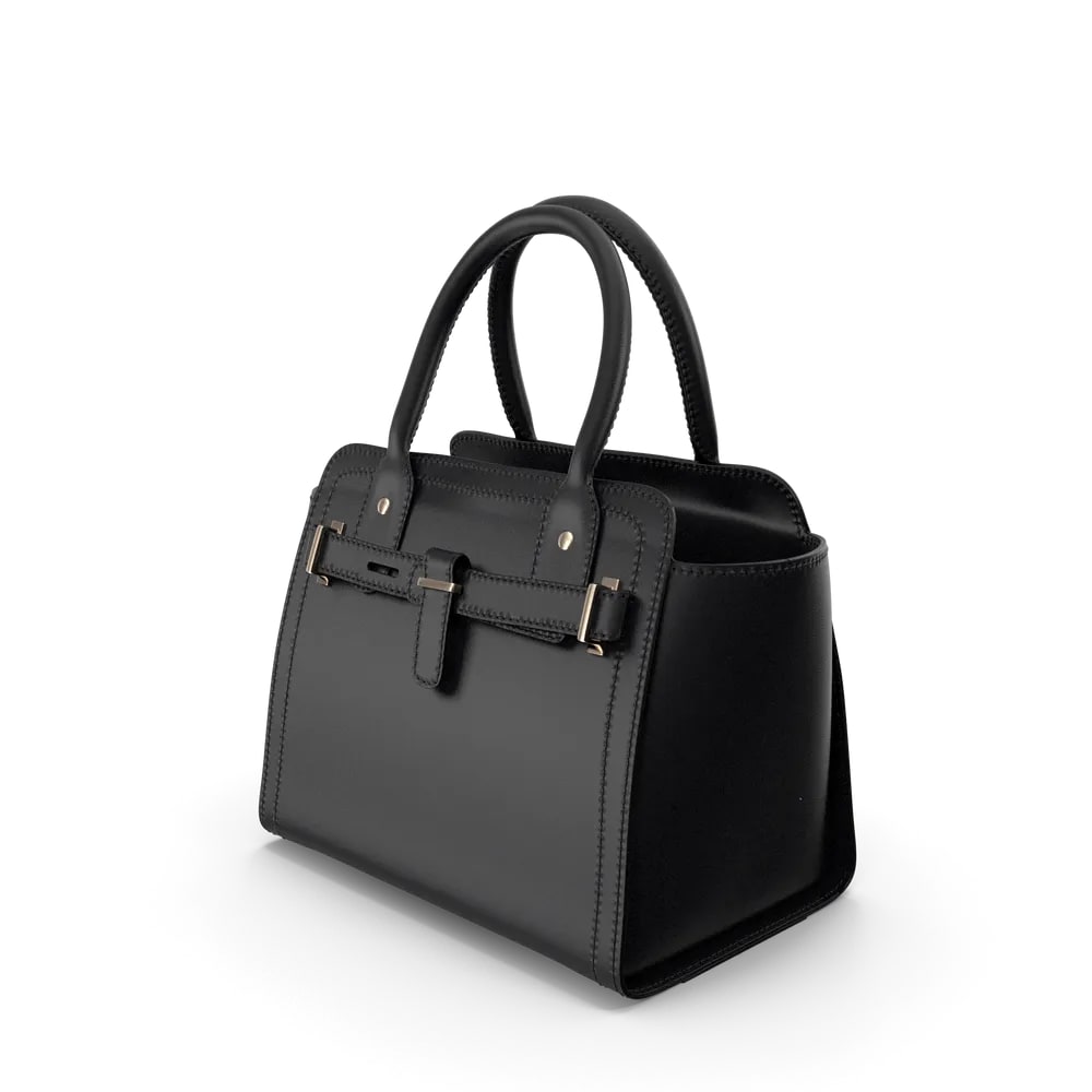 Structured Leather Handbag — view 2